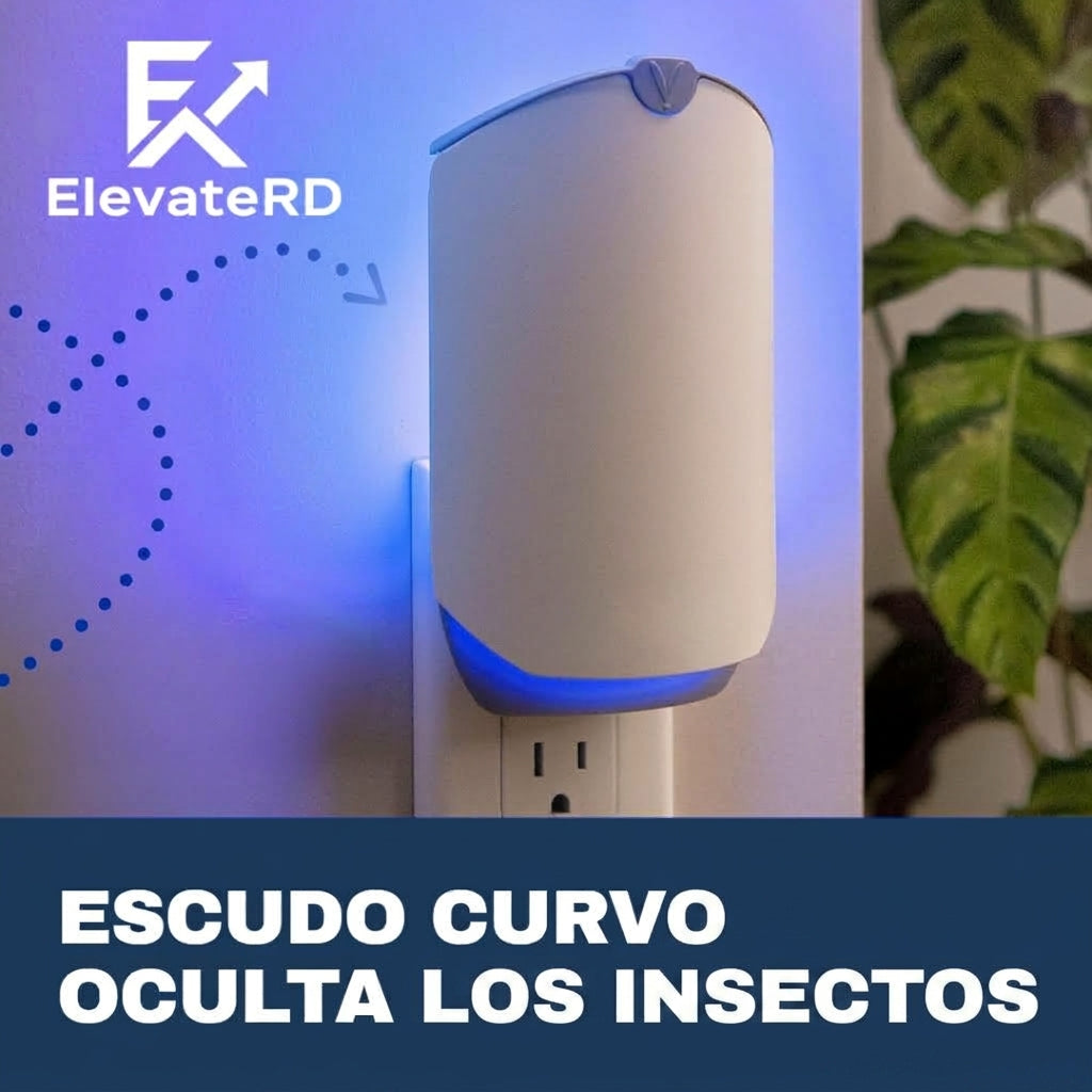 Trampa Insectos Voladores Luz Azul UV