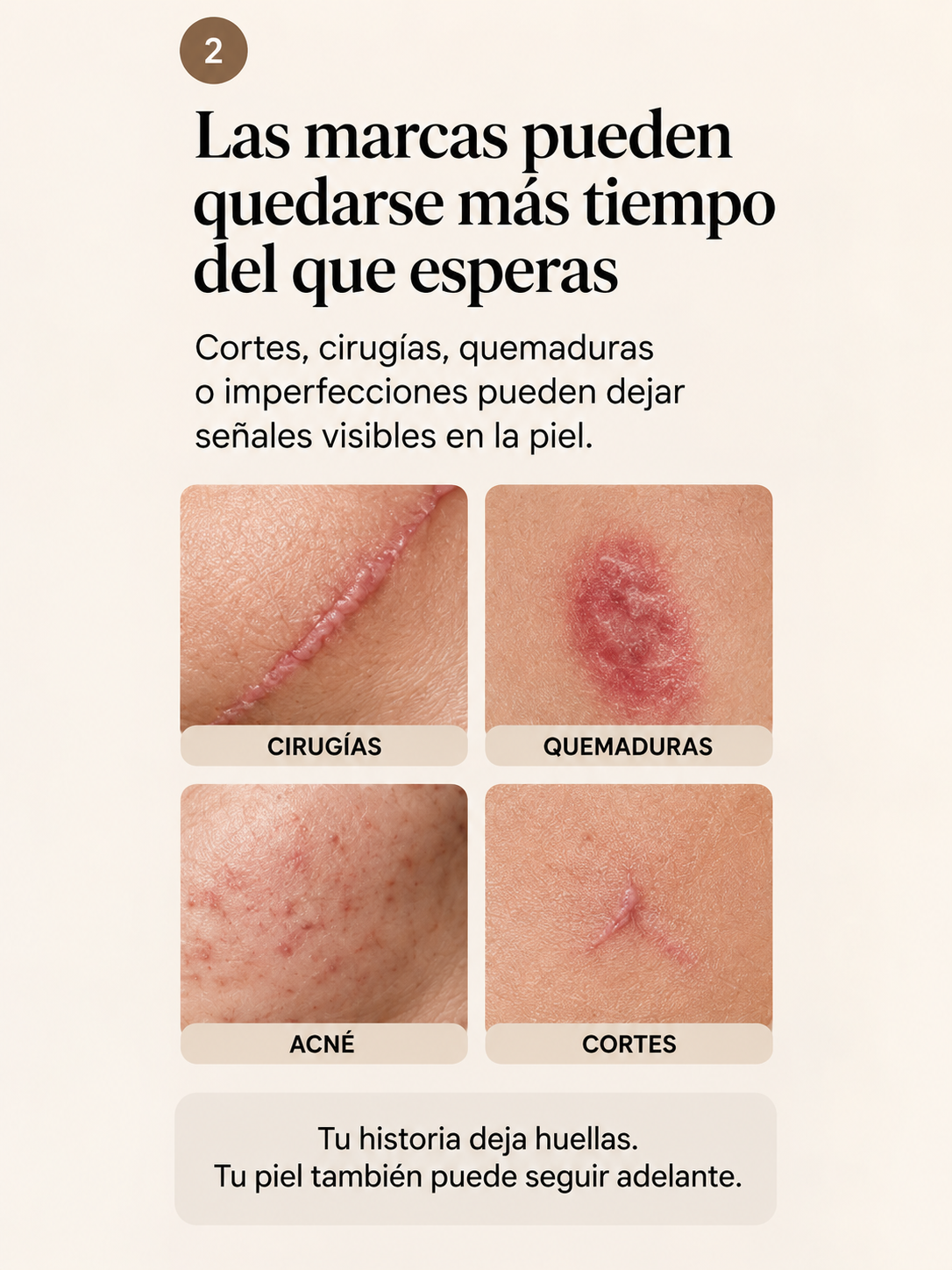 Stick Reductor de Cicatrices con Centella Asiática y Silicona